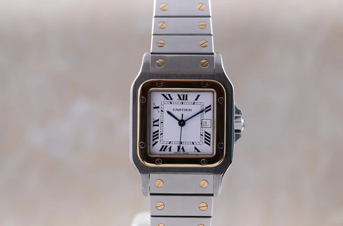 Cartier santos caree 2961 - caree,