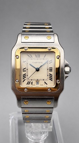 Cartier santos galbée quarzo - cartier,