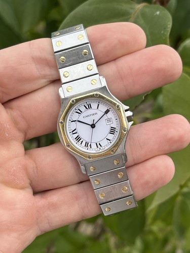 Cartier santos ottagonale - santos,