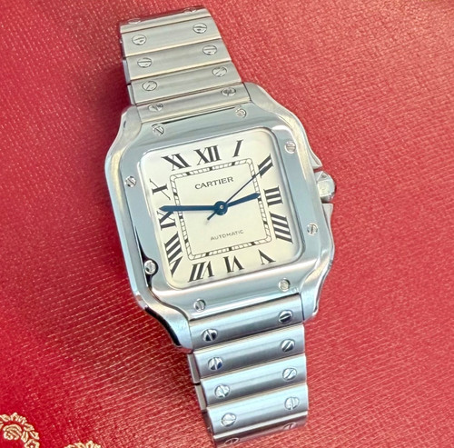 Cartier santos medium - cartier,