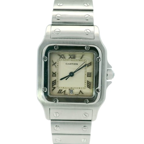 Cartier santos galbeé 29mm - cartier,