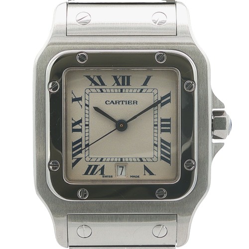 Cartier santos galbée - galbée, quarzo