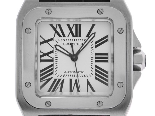Cartier santos 100 ref - 100, gm