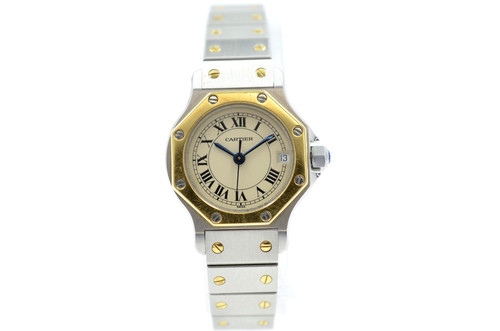 Cartier santos octagon 187903 - octagon,