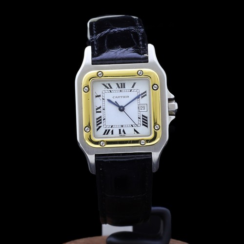 Cartier santos steel - cartier, ref