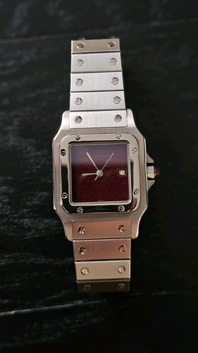 Cartier santos 2960 bordeaux - 2960,